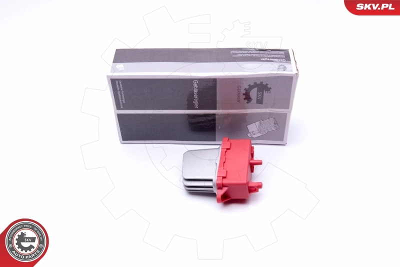 Resistor, interior blower